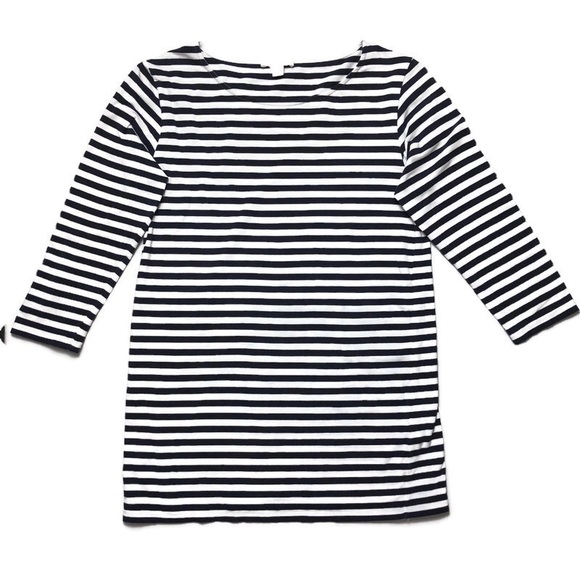 COS Striped Jersey 3/4 Sleeve Tee - Picture 2 of 5